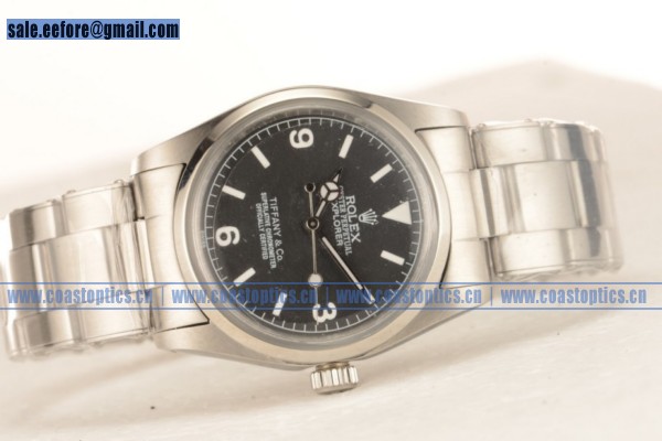 Replica Rolex Explorer Tiffany & Co. Watch Steel 14270 bsaos