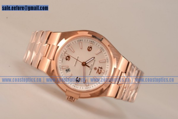 1:1 Clone Vacheron Constantin Overseas Watch Rose Gold 4500V/000R-B129R (LF)