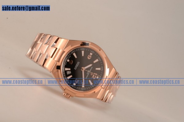 1:1 Clone Vacheron Constantin Overseas Watch Rose Gold 4500V/000R-B130R (LF)