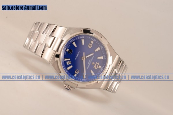 1:1 Clone Vacheron Constantin Overseas Watch Steel 4500V/110A-B128S (LF)