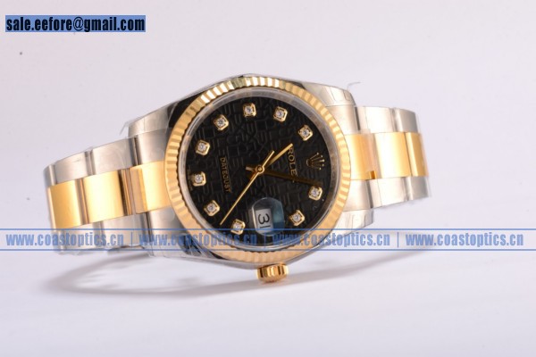 1:1 Clone Rolex Datejust Watch Yellow Gold 126233 pbd (AAAF)