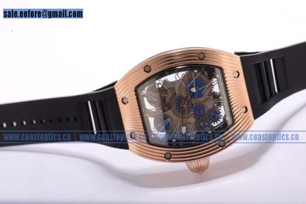 1:1 Replica Richard Mille RM 018 Tourbillon Hommage a Boucheron Watch Rose Gold RM 018