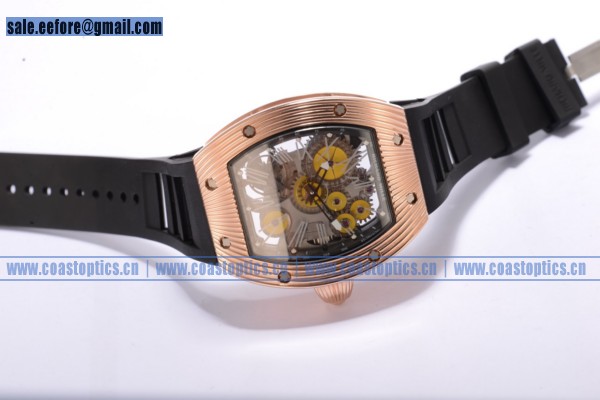 1:1 Replica Richard Mille RM 018 Tourbillon Hommage a Boucheron Watch RM 018 Rose Gold - Click Image to Close