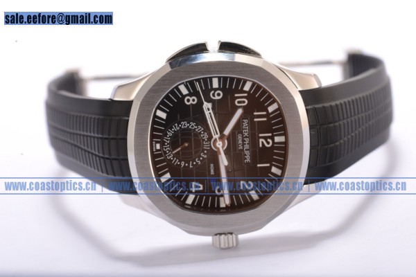 1:1 Perfect Replica Patek Philippe Aquanaut Travel Time Watch Steel 5164A-001