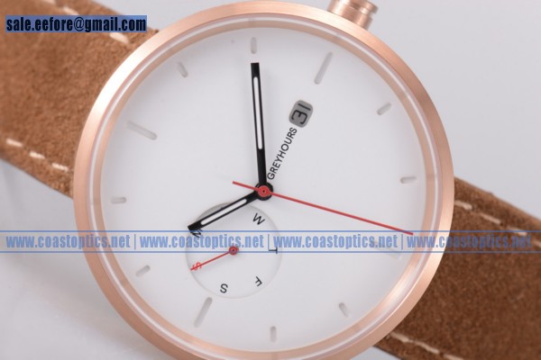 Replica Greyhours Essential Watch Rose Gold GE0140