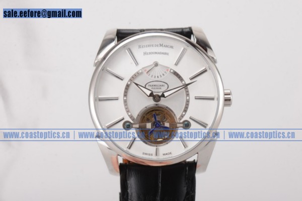 Parmigiani Tonda Tourbillon Watch Steel Replica PFH251-1000100-HA1245 - Click Image to Close