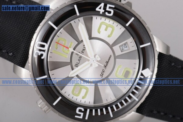 Best Replica Blancpain Fifty Fathoms 500 Fathoms Watch Steel 50015-12B34-52B