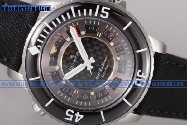 Blancpain Fifty Fathoms 500 Fathoms Best Replica Watch Steel 50022-12B30-52B