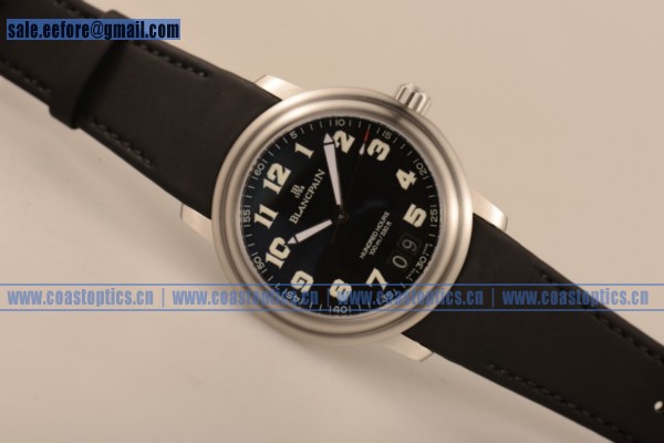 1:1 Replica Blancpain Hundred Hours Chrono Watch Steel 2100-1130M-55 (AAAF)