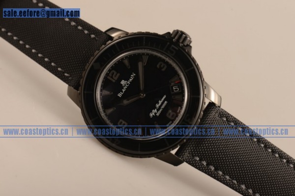 1:1 Clone BlancPain Fifty Fathoms 500 Watch PVD 5015-1130-54 (YF)