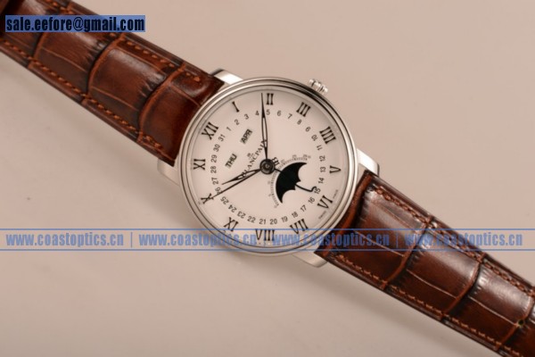 1:1 Replica BlancPain Villeret Watch Steel 6654-1127-55Br (AAAF)