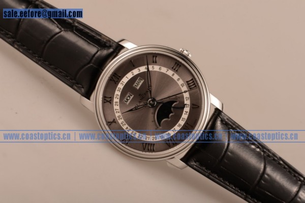 1:1 Replica BlancPain Villeret Watch Steel 6654-1127-55Gre (AAAF)