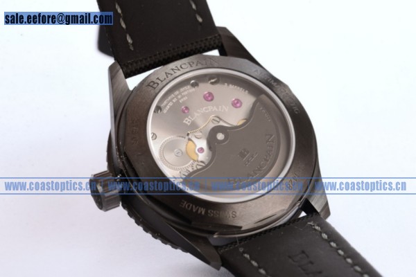 1:1 Best Replica BlancPain Fifty Fathoms Bathyscaphe Watch PVD 5000-1110-B52A(GF) - Click Image to Close