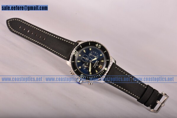 Replica Blancpain Fifty Fathoms Chrono Watch Steel a4436412/c786-ss (ZF) - Click Image to Close