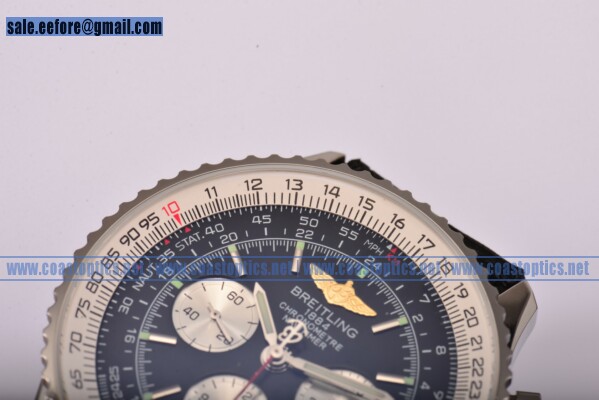 Breitling Navitimer GMT Watch Perfect Replica Steel ab044121/bd24-1lt - Click Image to Close