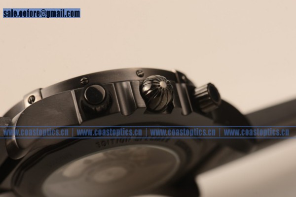 Perfect Replica Breitling Chronomat B01 44 Blacksteel Chrono Watch PVD MB0111C3/BE35-253S