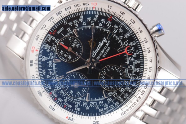 Breitling Montbrillant Datora Chrono 1:1 Replica Watch Steel A2133012/BB58 -441B (ZF) - Click Image to Close