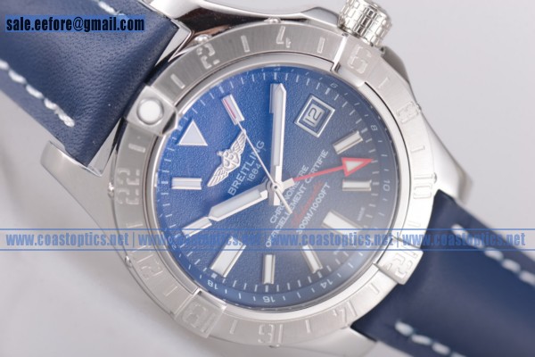 Perfect Replica Breitling Avenger II GMT Watch Steel A3239011-C872-170A