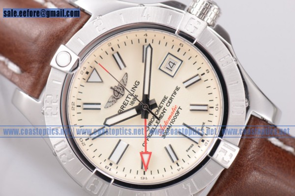Perfect Replica Breitling Avenger II GMT Watch Steel A3239011-G778-437X-A20BA.1