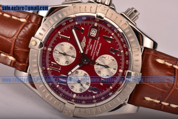 Breitling Chronomat Evolution Chrono Watch Perfect Replica Steel A1335653/B821 (BP)