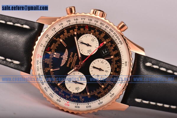 Breitling Perfect Replica Navitimer 01 Watch Rose Gold rb012012/ba49-1ct (JF)
