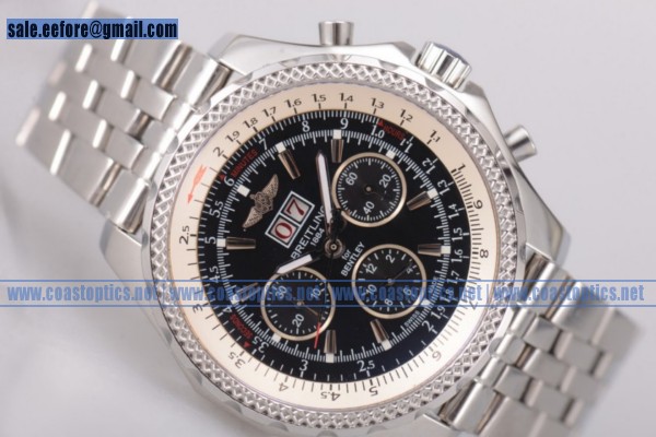 Breitling Bentley 6.75 Chronograph Perfect Replica Watch Steel A4436412/B959 (GF)
