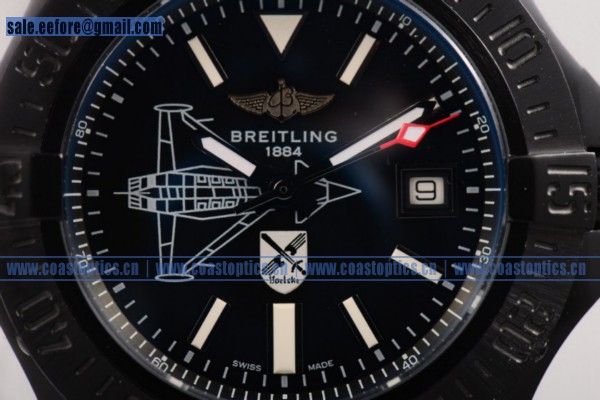 Perfect Replica Breitling Avenger II Seawolf Watch PVD M173316Y/BE72(H) - Click Image to Close