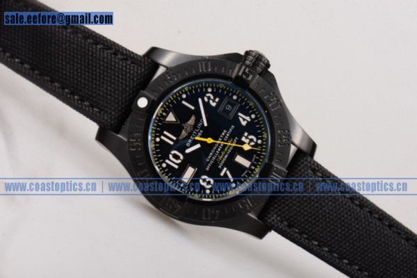 Breitling Perfect Replica Avenger Seawolf Watch PVD M17330B2/BC05-200S(H)