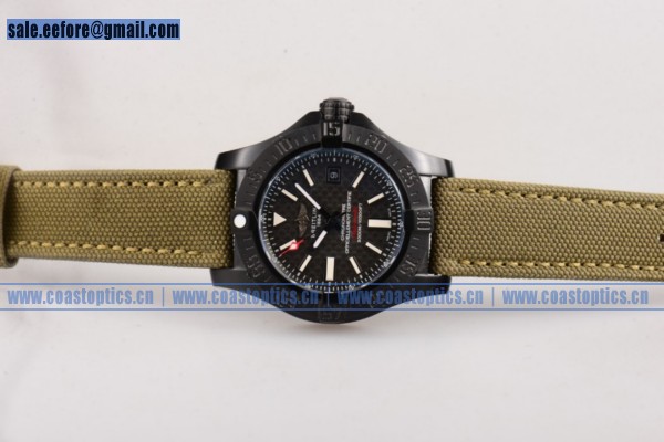 Breitling Avenger Seawolf II Perfect Replica Watch PVD M17331(H) - Click Image to Close