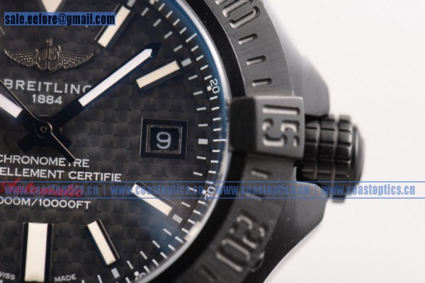 Breitling Avenger Seawolf II Perfect Replica Watch PVD M17331(H) - Click Image to Close