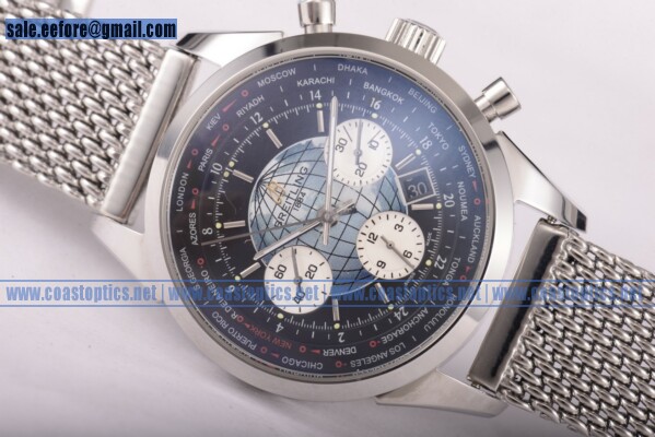 Breitling Transocean Chronograph Unitime Perfect Replica Watch AB0510U4/BB62 (GF)
