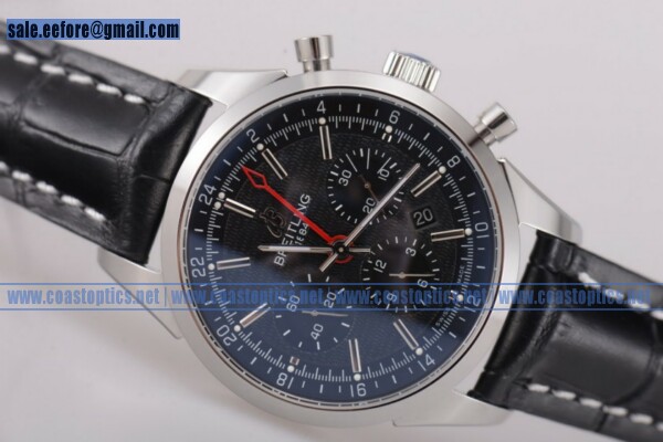 Breitling Perfect Replica Transocean GMT Watch Steel AB045112/BC67