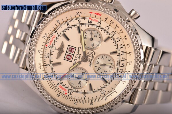 Perfect Replica Breitling Bentley 6.75 Speed Chrono Watch Steel a4436412/g679-ss (GF)