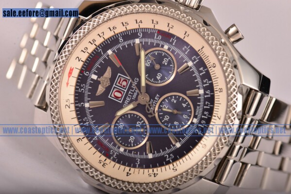 Perfect Replica Breitling Bentley 6.75 Speed Chrono Watch Steel a4436412/c786-ss (GF)
