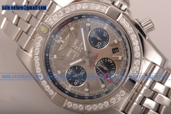 Breitling Chronomat B01 GMT Chrono Watch Steel ab041012/q586-ss Perfect Replica