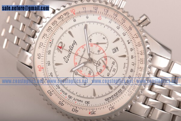 Replica Breitling Montbrillant Chrono Watch Steel A4137012/G634