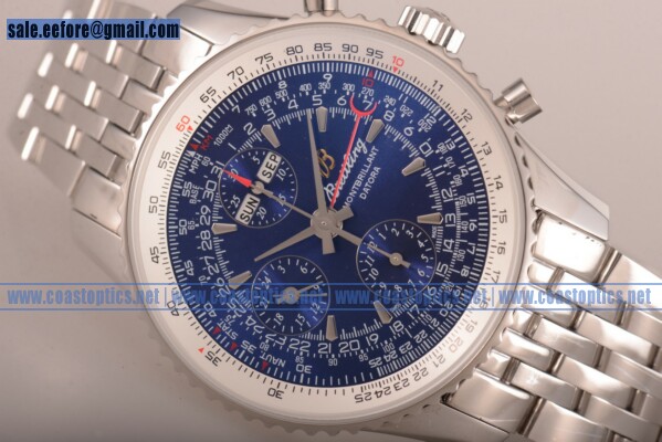 Breitling Navitimer Montbrillant Datora Chrono Watch Steel A21330 1:1 Replica