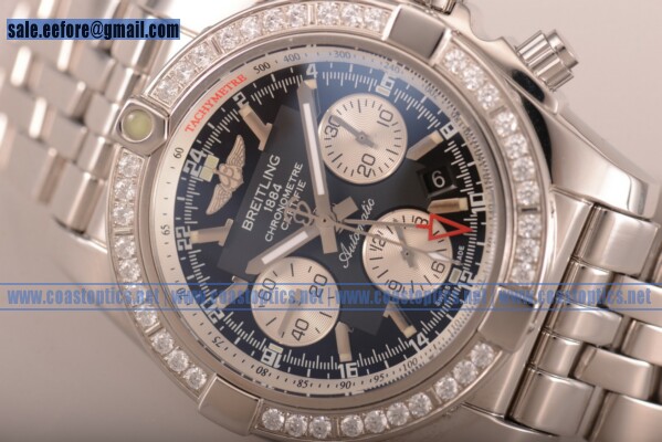 Perfect Replica Breitling Chronomat B01 GMT Chrono Watch Steel ab041012/ba69-ss