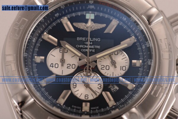 Replica Breitling Chronomat B01 Chrono Watch Steel Case AB011012