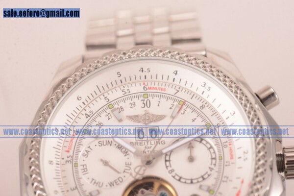 Replica Breitling Bentley Tourbillon Special Edition Watch Steel L18842/wS - Click Image to Close