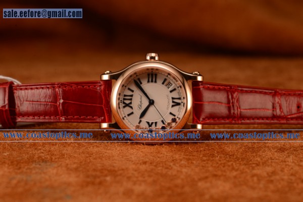 Chopard Happy Sport II 1:1 Original Rose Gold Watch - 274808-5001