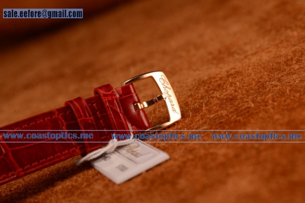 Chopard Happy Sport II 1:1 Original Rose Gold Watch - 274808-5001 - Click Image to Close