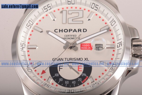 Replica Chopard Mille Miglia Gran Turismo XL Power Reserve Watch Steel 158457-3002 - Click Image to Close