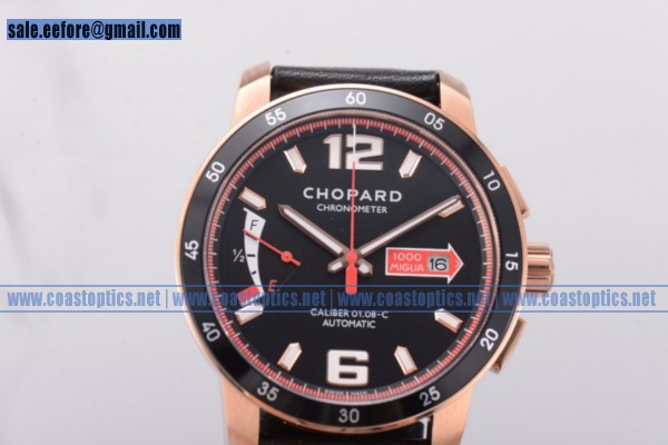 Chopard Mille Miglia GTS Power Control Watch Rose Gold Replica 161296-5002.RED - Click Image to Close