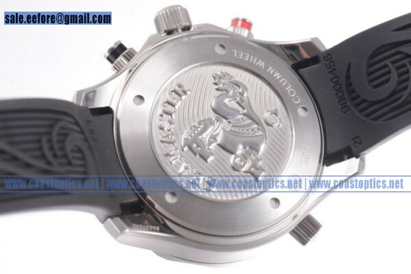 Omega Perfect Replica Seamaster Diver 300M ETNZ Chrono Watch Steel 212.92.44.50.99.001 (EF) - Click Image to Close