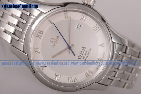 Omega De Ville Hour Vision Watch Best Replica Steel 433.10.41.21.02.001 - Click Image to Close