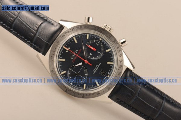 1:1 Replica Omega Speedmaster'57 Co-Axial Chrono Watch Steel Blue Dial 331.90.42.51.04.002 (EF)