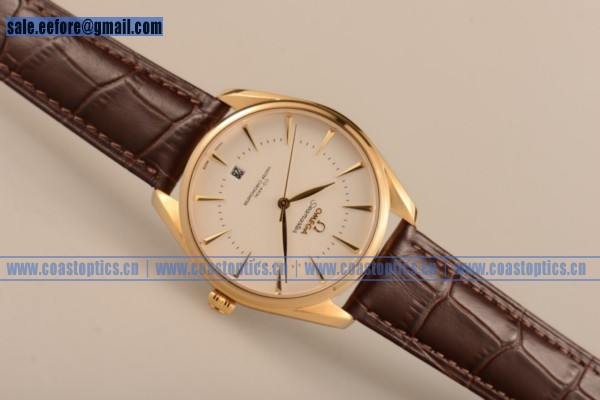Best Replica Omega De Ville Tresor Master Co-Axial Watch Yellow Gold 432.53.40.21.02.001C (YF)
