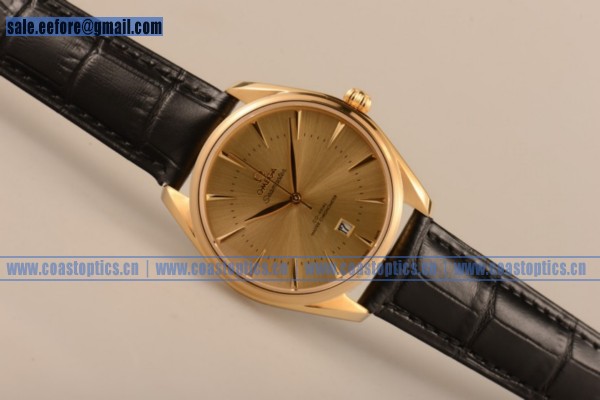 Best Replica Omega De Ville Tresor Master Co-Axial Watch Yellow Gold 432.53.40.21.02.003CB (YF)