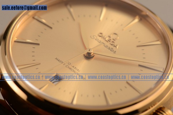 Best Replica Omega De Ville Tresor Master Co-Axial Watch Yellow Gold 432.53.40.21.02.003CB (YF)